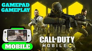Call of Duty Mobile on Logitech G Cloud - Full Gamepad Setup  Gameplay