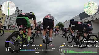 【レース動画】ベルリンのロードレースでほとんど先頭集団に居続けてみた。