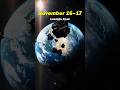 Top 7 Space Events Of November 2025 ️ Space Earth Universe