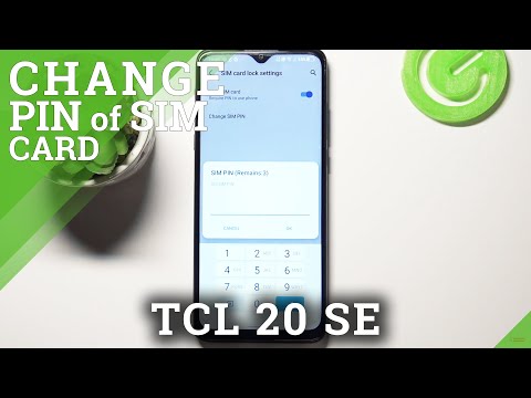 How to Change SIM PIN in TCL 20 SE – Activate PIN Protection
