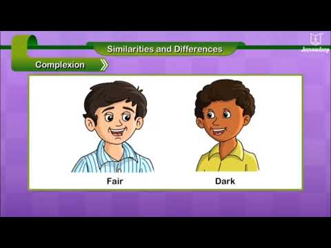 Similarities and Differences (Science Grade 1 Cambridge curriculum)