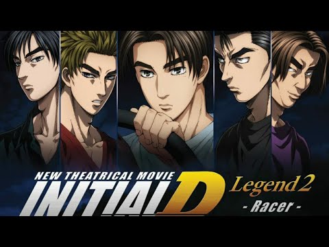New Initial D Movie Legend 2 Tousou English Dubbed | part -2 |