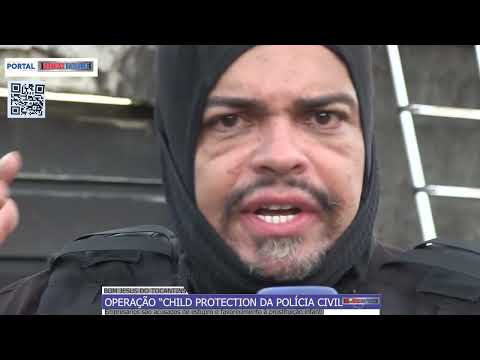 PC prende investigados por crimes sexuais contra crianças e adolescentes em Bom Jesus do Tocantins