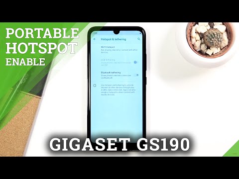 How to Enable Portable Hotspot in GIGASET GS190 – Share Wi-Fi