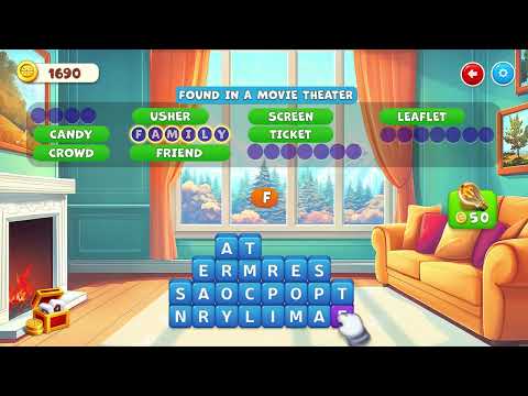Kitty Scramble: Word Game