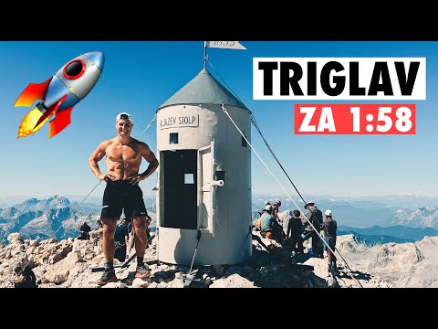 TRIGLAV za 1:58! (z Aljažev dom přes Tominškova pot) + filozofování na téma "Proč to dělám?"