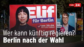 Wie geht's weiter nach dem Wahlsieg der Linken in Berlin? | rbb24 Spezial
