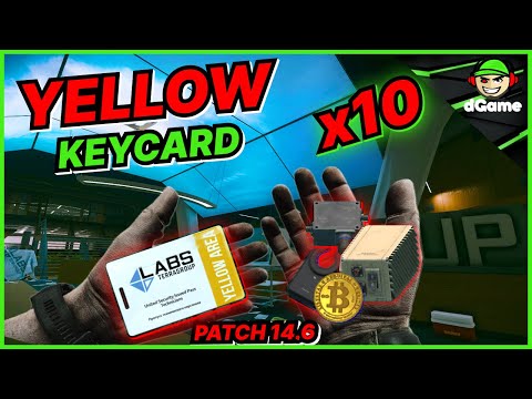 YELLOW KEYCARD: THE BEST KEYCARD FROM LABS ON Escape from Tarkov PATCH 14.6?