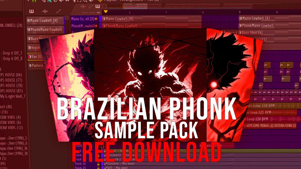 FREE BRAZILIAN PHONK SAMPLE PACK (1000+ SOUNDS)