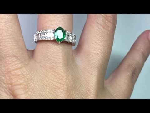 Anillo de Esmeralda  y Diamantes Nicols DIAMOND COLOUR 14710600013