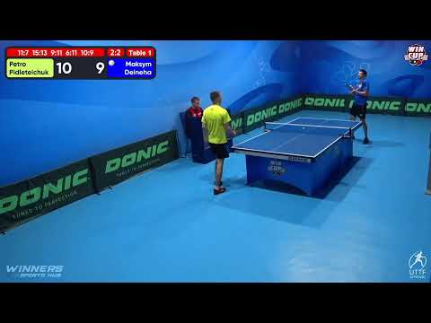 11:30 Petro Pidleteichuk 3 - 2 Maksym Deineha West 1 WIN CUP 01.11.2022 | TABLE TENNIS WINCUP