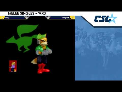 Melee Singles at CSL Local Qualifiers 2019 WR3: blargh257 vs Snap