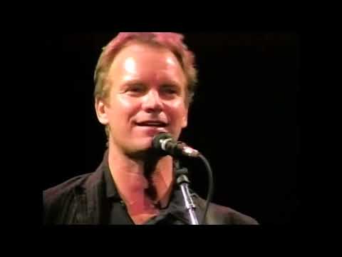 Sting - Saint Augustine In Hell + Straight  To My Heart (live in Japan)