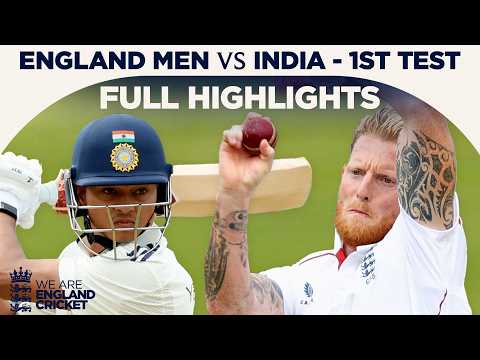 Headingley Thriller! | England Men v India | Extended 1st Test highlights
