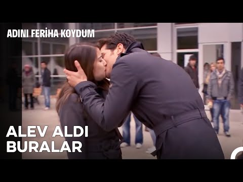 Okul Bahçesinde Büyük Öpüşme - Adını Feriha Koydum 36. Bölüm