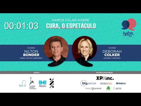Nilton Bonder e Deborah Colker | Cura, o espetáculo