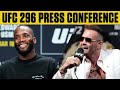 UFC 296 Pre-Fight Press Conference | ESPN MMA