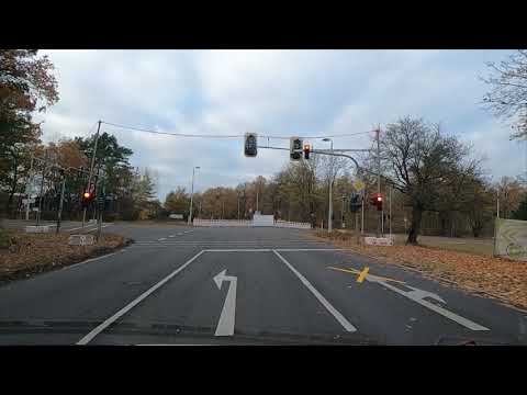B97 Sperrung in Gallinchen/Cottbus - Fahrt auf der Umleitung