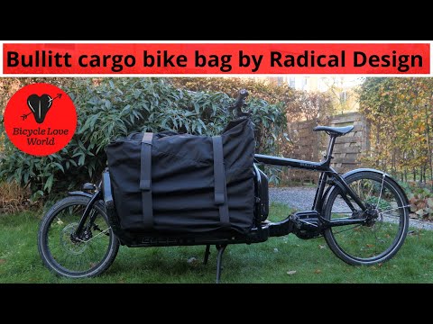 The Bullitt cargo bike bag by Radical Design.