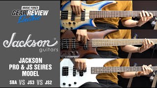 Video thumbnail for Jackson Pro & JS Series SBA VS JS3 VS JS2 Bass Review (No Talking) by Music Force Official
