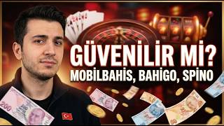 En İyi Casino Siteleri 2026: Mobilbahis, Bahigo, Spino Testi 🎰