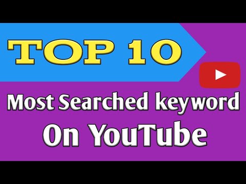 Top 10 Most Searched 🔍 Keyword On YouTube | Most Popular Searches YouTube | Most Searched On YouTube