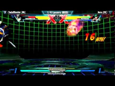 DokuSaru #2 - UMVC3 - 1/4 Losers - TwixMaster [NL] Vs Haru [FR]