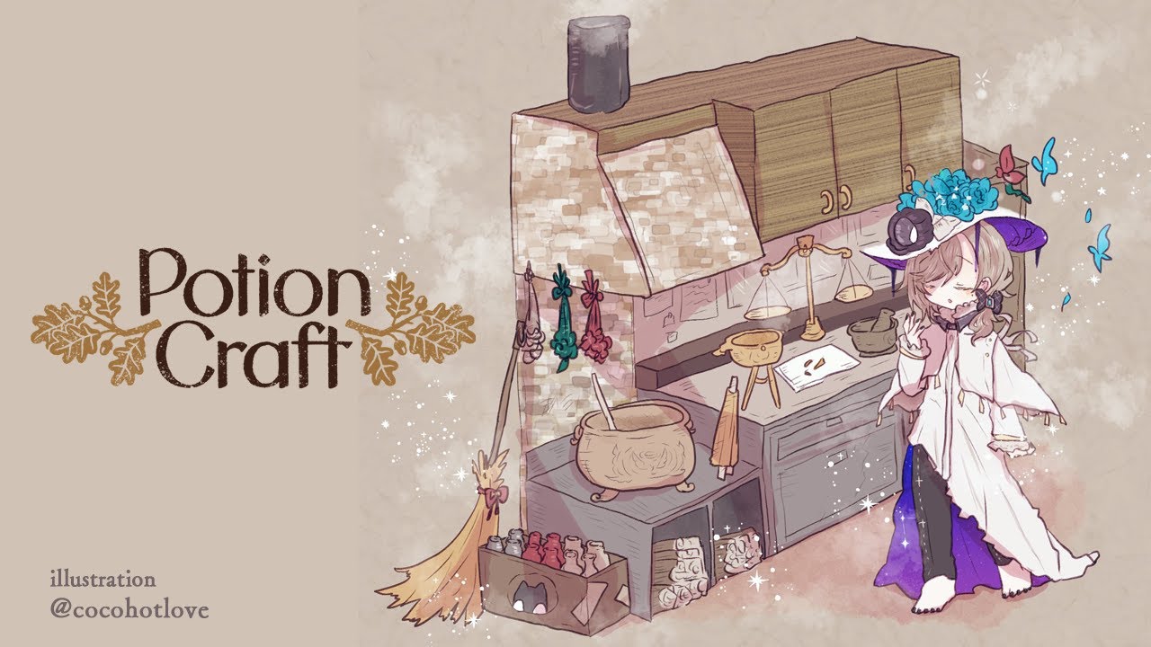 Potion Craft | ライブとか大会とかあったし、おしゃべりでもね。 【にじさんじ/叶】