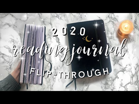 2020 reading journal flip-through ✨ | full journal