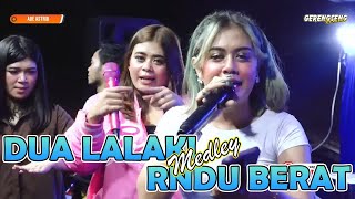 Download lagu DUA LALAKI MEDLEY RINDU BERAT - ADE ASTRID FEAT GERENGSENG TEAM || LIVE SHOW BINONG JATI mp3