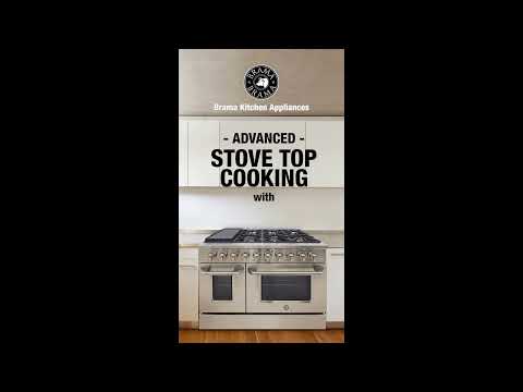 Brama 48-Inch Gas Range (Stainless)