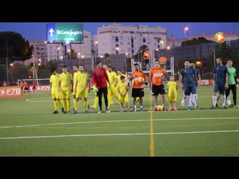 Futbol7Bravo. Fase Final. Semifinales. Los Colitas 2 - 3 Dptvo. Choroní. Entrada Equipos