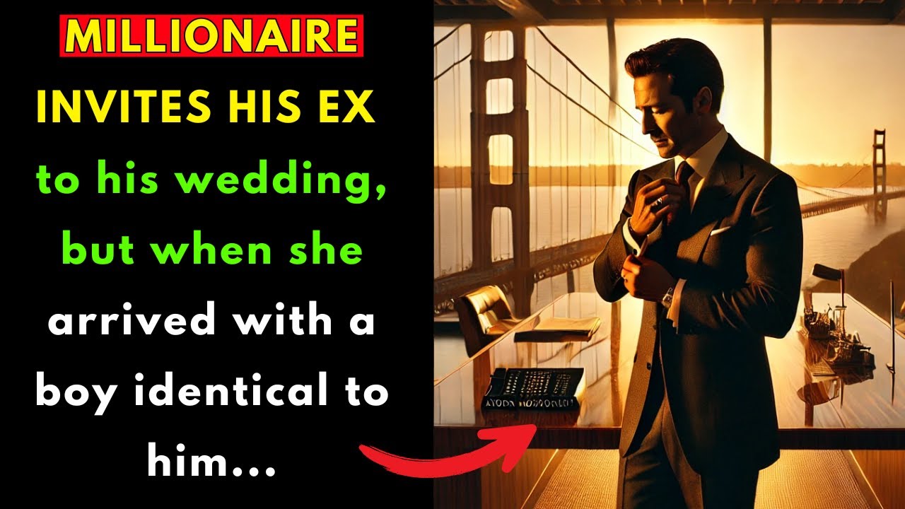 MILLIONAIRE INVITES HIS EX TO HIS WEDDING, BUT WHEN SHE ARRIVED WITH A BOY IDENTICAL TO HIM...