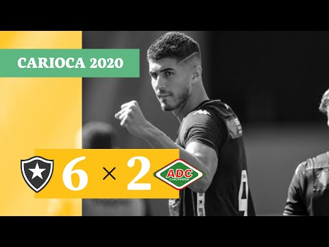 BOTAFOGO 6 X 2 CABOFRIENSE - GOLS  DO CAMPEONATO CARIOCA