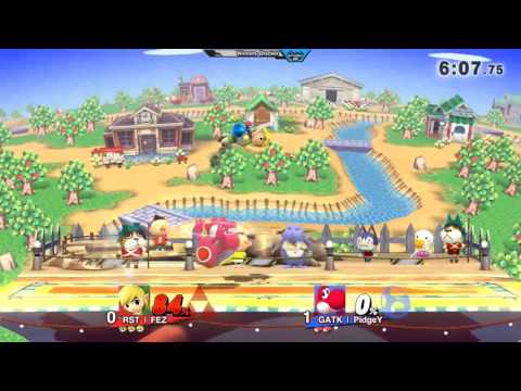 Big Battlefield Glasgow - GATK PidgeY (Yoshi) vs RST Fez (Tink) Smash 4