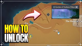 How to Unlock "Garden of Endless Pillars" Domain | World Quests & Puzzles |【Genshin Impact】