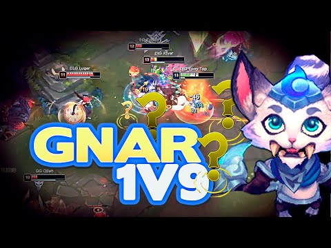 How u 1v9 as Gnar in Champion queue