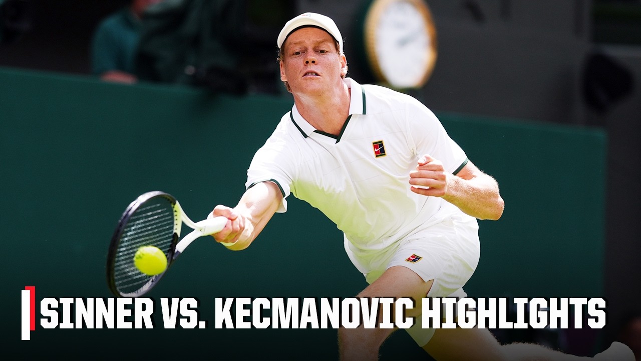 Jannik Sinner vs. Miomir Kecmanovic | Full Highlights | 2026 Wimbledon