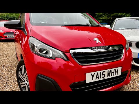 2015 Peugeot 108 1.0 Active Euro 6 in Red