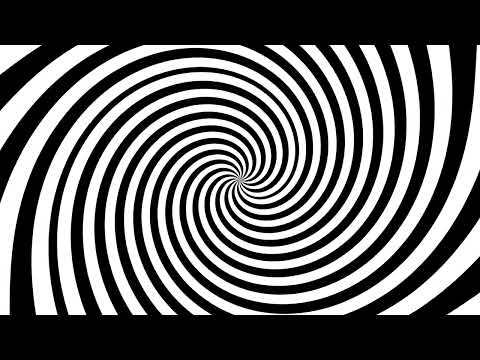 Hipnose - Espiral Mágica Branco e Preto