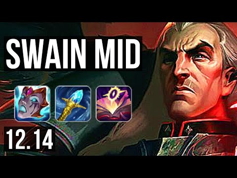 SWAIN vs NAUTILUS (MID) | 7/1/12, 1.4M mastery, 500+ games, Dominating | NA Master | 12.14