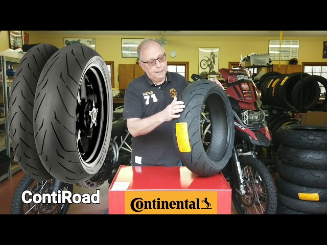 Continental Tire ContiRoad Tire Rear R (Radial Ply Belted) 73 3