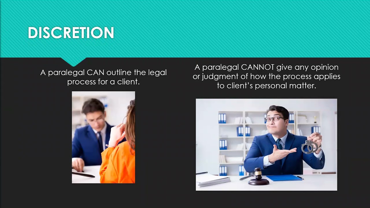 Paralegal Ethics- Bootcamp Session