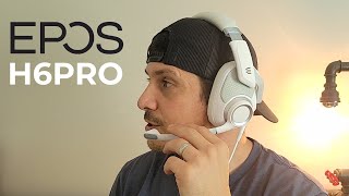 EPOS H6PRO Wired, Open Gaming Headset - Unboxing, Device Overview, Gameplay & Mic Audio Demo