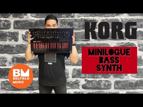 Korg Minilogue Bass Synth Overview & Demo w/ Justin @ Belfield Music