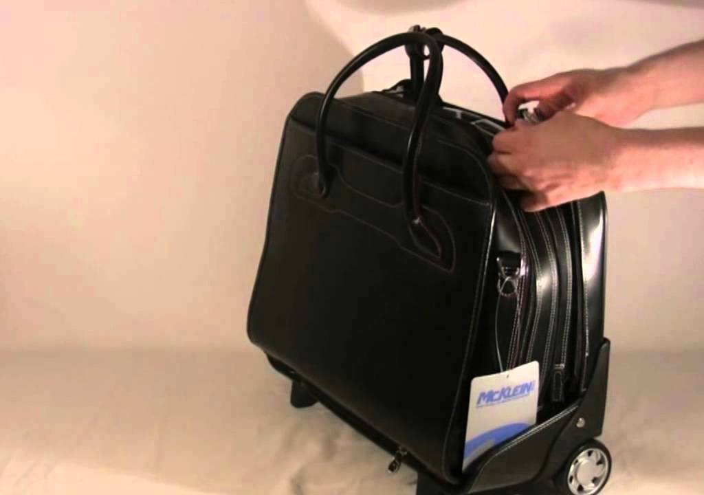 WILLOWBROOK 17 Mcklein Torba damska z odpinanym wózkiem na laptopa system 2w1 - Seria W.