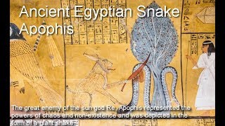Ancient Egyptian Snake Apophis