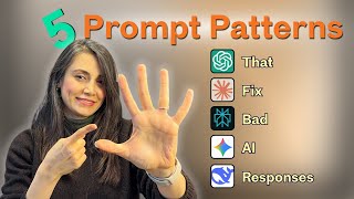 9 Minutes to Better AI Answers: The 5 Prompt Patterns Everyone Should Know (AI Made Easy|Module 5)