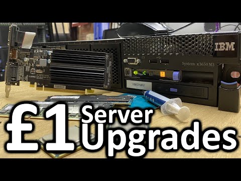 Upgrading the £1 ($1.37) IBM Server - Ebay Finds