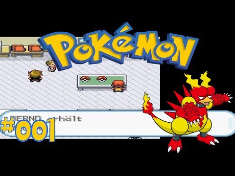 Let's Play Pokemon Blattgrün (Random Monotype Challenge) [Deutsch] #001 - I'm on fire!